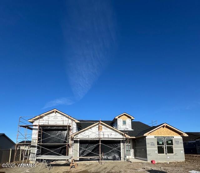 view of property under construction