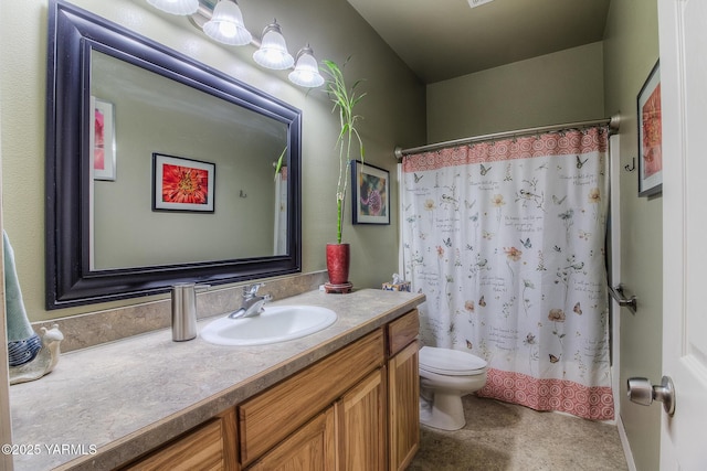 11901 Zier Rd, Yakima, WA 98908 - bathroom featuring vanity and curtained shower