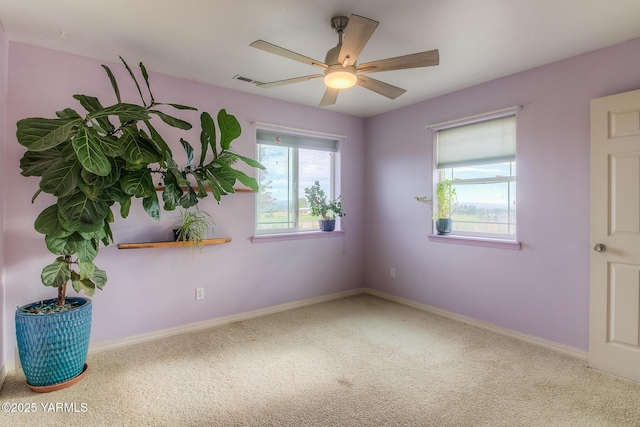 11901 Zier Rd, Yakima, WA 98908 - unfurnished room featuring carpet floors and ceiling fan