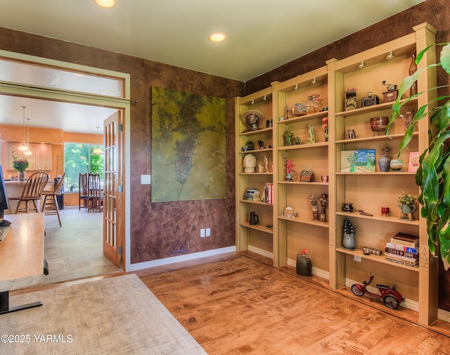 11901 Zier Rd, Yakima, WA 98908 - sitting room featuring recessed lighting and wood finished floors