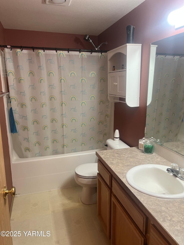506 Millenium Ave, Moxee, WA 98936 - bathroom featuring vanity and shower / bathtub combination with curtain
