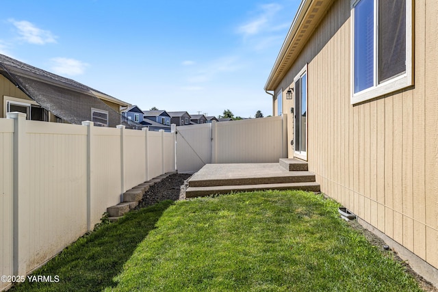 3101 Swan Ave, Yakima, WA 98902 - fenced backyard with a gate and a residential view