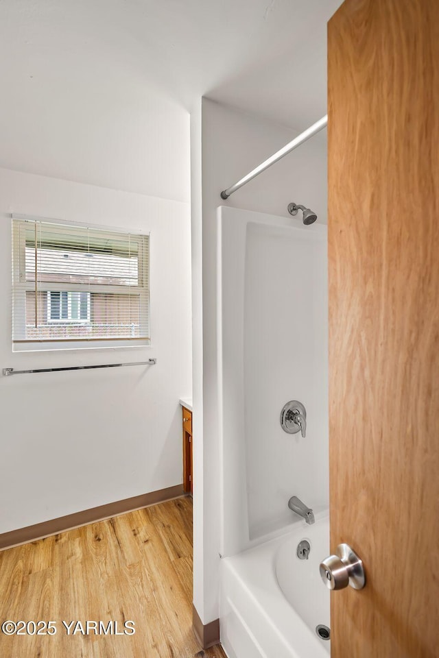 904 S 42nd Ave Unit A, B, C, D, Yakima, WA 98908 - full bath featuring  shower combination, wood finished floors, and vanity
