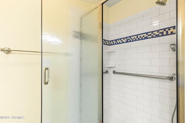full bath with a stall shower