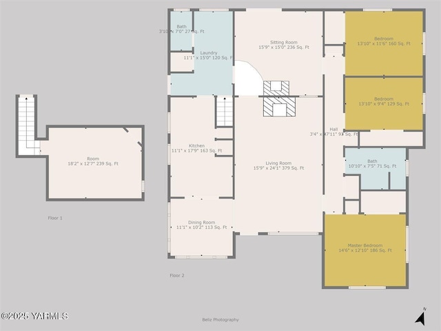 3700 Sheller Rd, Sunnyside, WA 98944 - floor plan / room layout