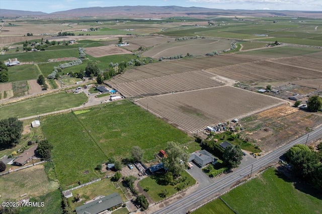3700 Sheller Rd, Sunnyside, WA 98944 - aerial view of property's location with rural landscape and large plots for crops