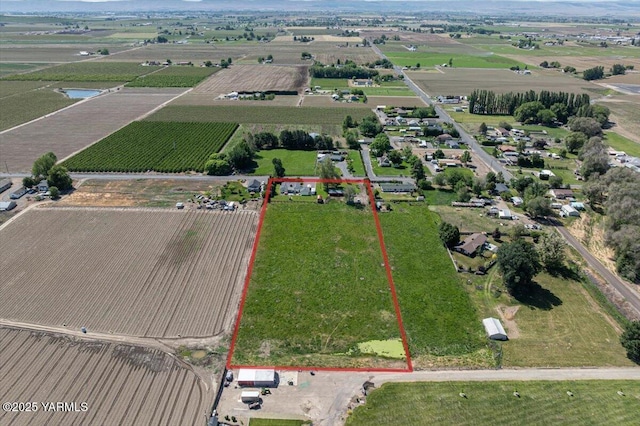 3700 Sheller Rd, Sunnyside, WA 98944 - view of rural area with property boundaries highlighted and abundant farmland