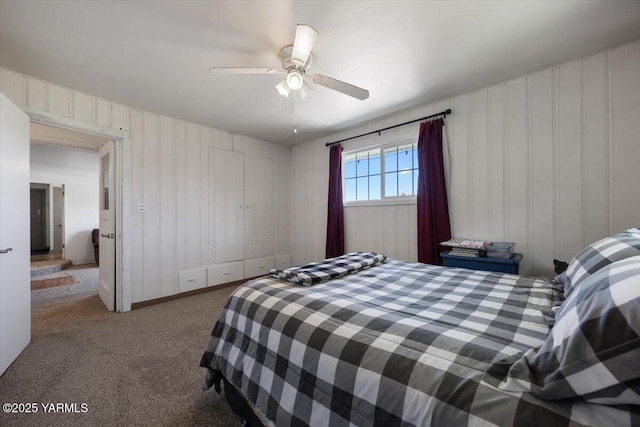 3700 Sheller Rd, Sunnyside, WA 98944 - carpeted bedroom with ceiling fan