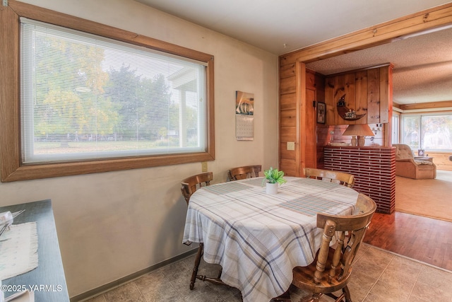 dining room with baseboards