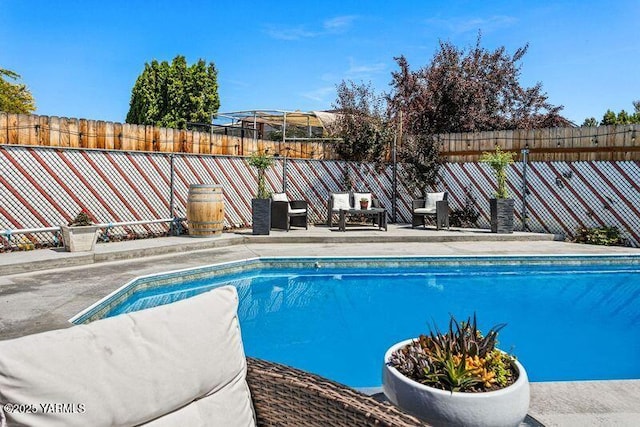 3603 Carol Ave, Yakima, WA 98902 - view of swimming pool with a fenced backyard and a patio