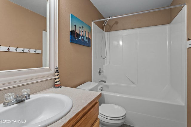 710 Columbus Ave, Moxee, WA 98936 - full bathroom with vanity and bathtub / shower combination
