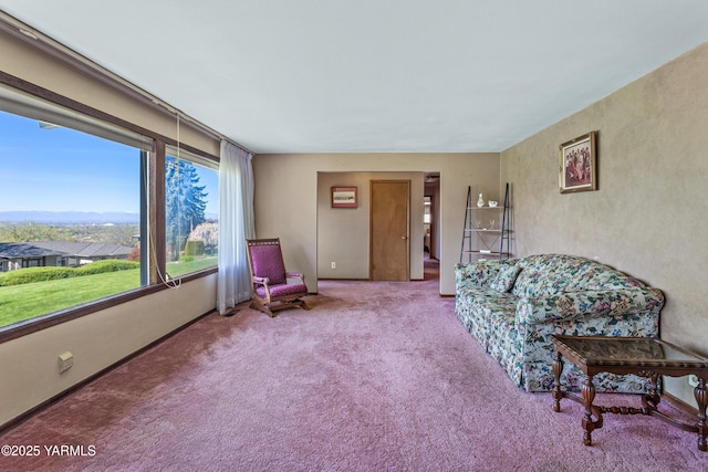 611 Ferncrest Rd, Yakima, WA 98901 - living area with carpet floors