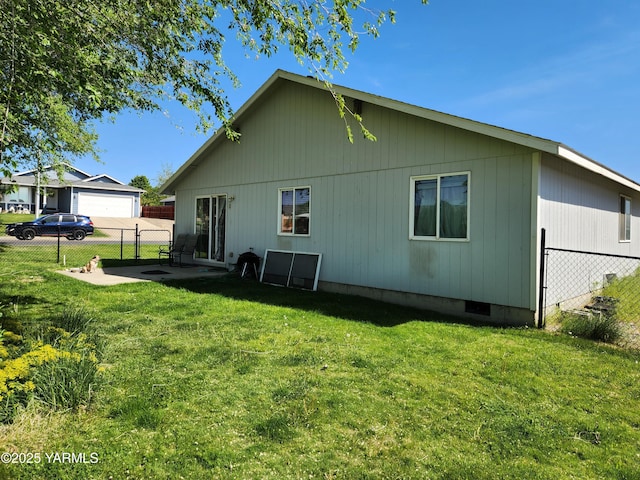 view of back of property