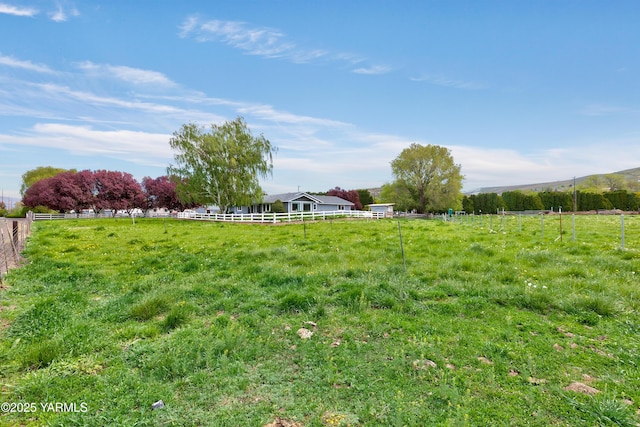 851 E Selah Rd, Yakima, WA 98901 - view of yard featuring fence and a rural view