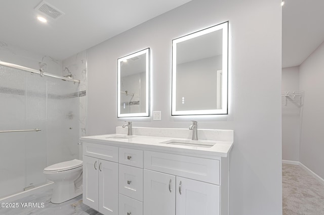 3 Burning Tree Dr Unit 3, Yakima, WA 98902 - full bath with a stall shower, double vanity, and a walk in closet