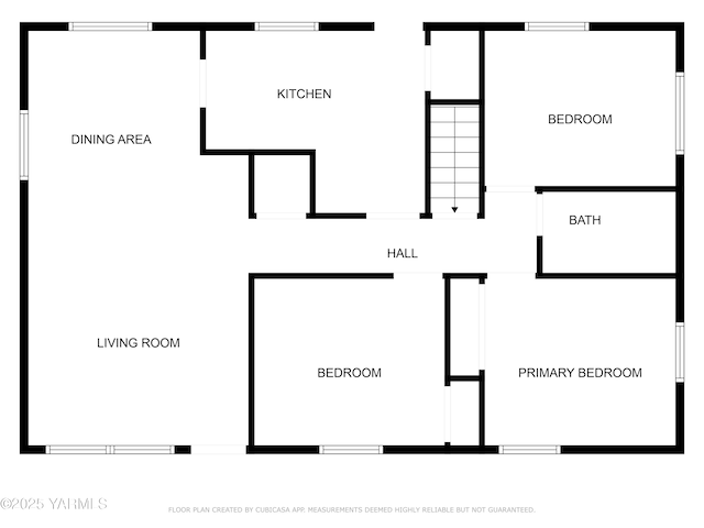 1306 S 6th Ave, Yakima, WA 98902 - view of floor plan / room layout