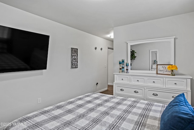 3485 Selah Loop Rd, Selah, WA 98942 - bedroom with dark wood-style flooring