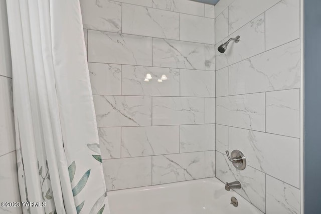1501 W Chestnut Ave Unit 5, Yakima, WA 98902 - bathroom with shower / bath combination with curtain