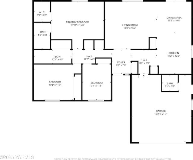 602 N 57th Ave, Yakima, WA 98901 - view of floor plan / room layout