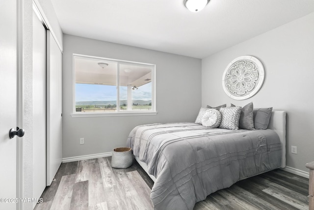 15014 Fisk Rd, Yakima, WA 98908 - bedroom featuring wood finished floors and baseboards