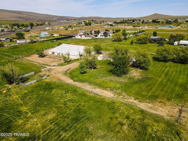 131 Latigo Ln, Yakima, WA 98901 - overview of rural landscape with a mountainous background