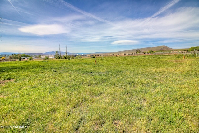 131 Latigo Ln, Yakima, WA 98901 - view of yard with a mountain view and a rural view