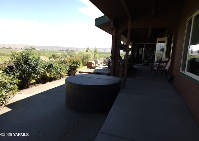 13520 Fisk Rd, Yakima, WA 98908 - view of patio featuring agricultural plots and a view of countryside