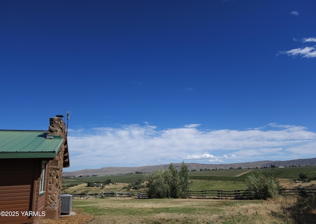 13520 Fisk Rd, Yakima, WA 98908 - view of yard featuring a view of rural / pastoral area and a mountain view