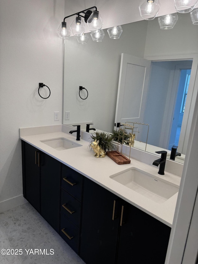 202 E Ian Ave, Ellensburg, WA 98926 - full bathroom featuring double vanity and tile patterned floors