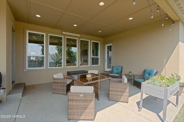 7506 Lyons Ln, Yakima, WA 98903 - view of patio featuring an outdoor living space