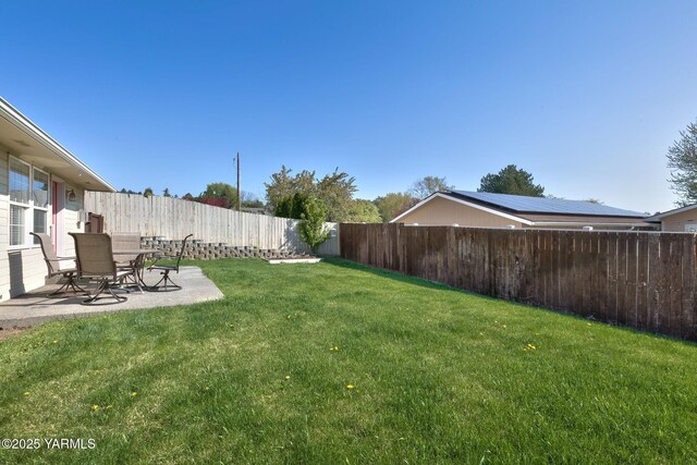 19 N 86th Ave, Yakima, WA 98908 - view of yard featuring a patio and a fenced backyard