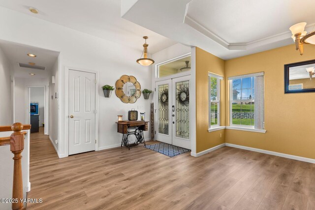 190 Shadbolt Rd, Yakima, WA 98908 - foyer with light wood-type flooring, baseboards, and recessed lighting