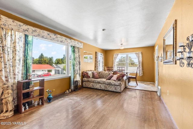 3212 W Lincoln Ave, Yakima, WA 98902 - living room with wood finished floors and baseboards