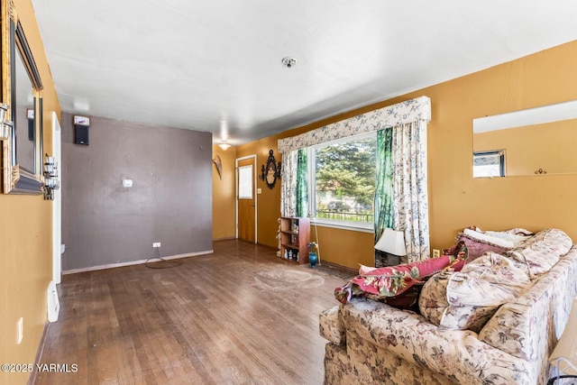 3212 W Lincoln Ave, Yakima, WA 98902 - living room with wood finished floors and baseboards