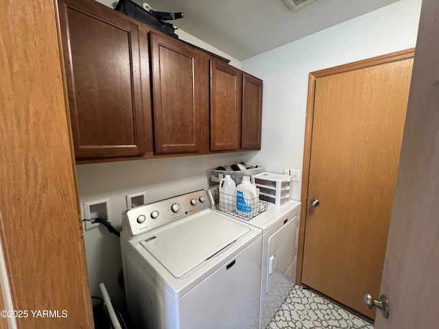 1215 Vineyard Dr, Tieton, WA 98947 - laundry room with washing machine and dryer and cabinet space