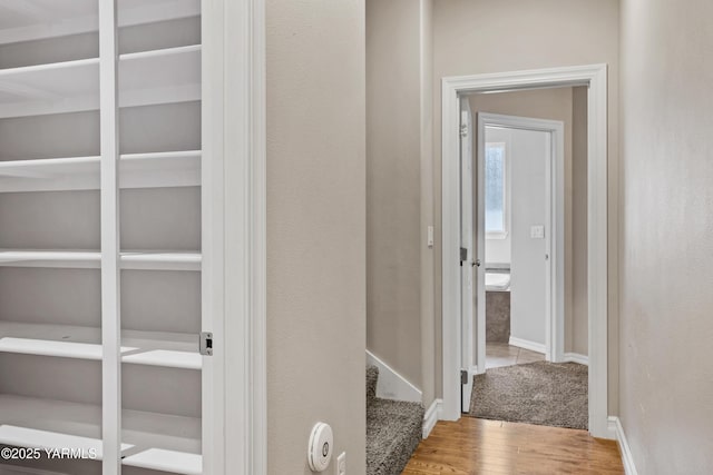1008 S 91st Ave, Yakima, WA 98908 - hall with wood finished floors and baseboards
