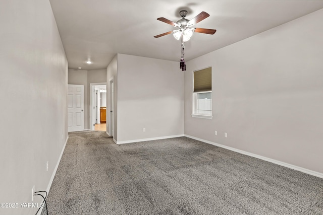 1008 S 91st Ave, Yakima, WA 98908 - carpeted empty room with a ceiling fan and baseboards