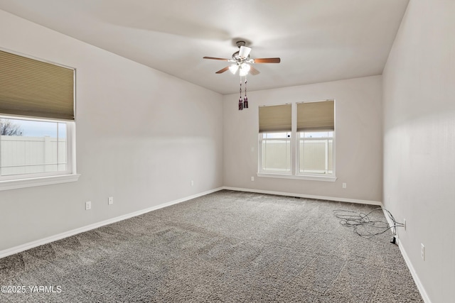1008 S 91st Ave, Yakima, WA 98908 - unfurnished room featuring carpet flooring, ceiling fan, and baseboards