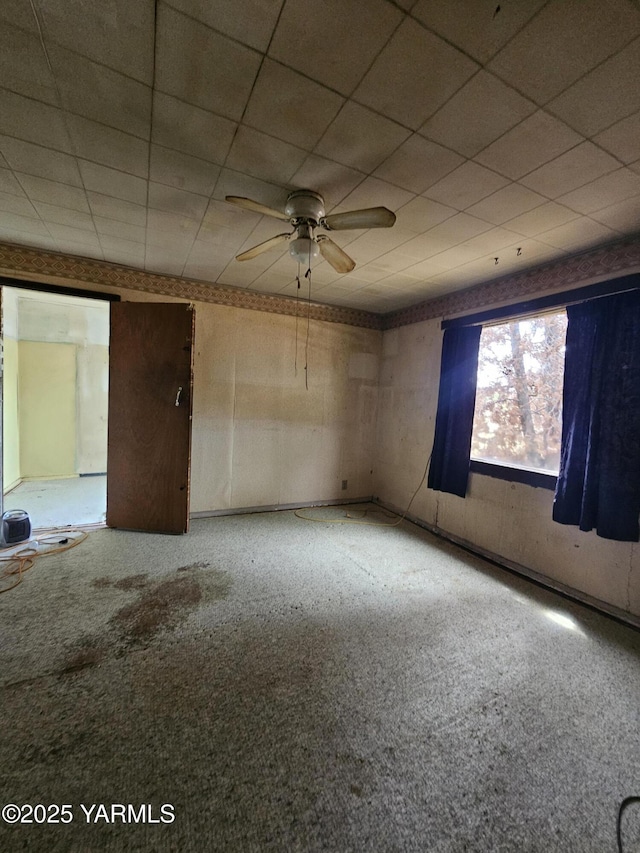 10585 US Highway 12, Naches, WA 98937 - carpeted spare room with ceiling fan