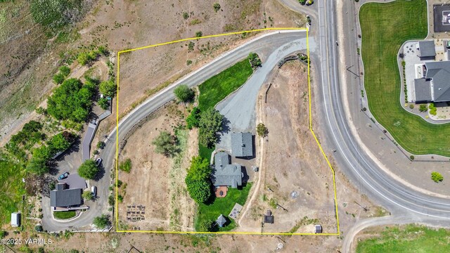 12826 Douglas Rd, Yakima, WA 98908 - view of property location with property parcel outlined