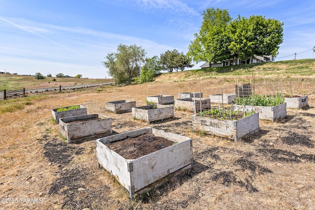 12826 Douglas Rd, Yakima, WA 98908 - view of yard featuring a vegetable garden and a rural view