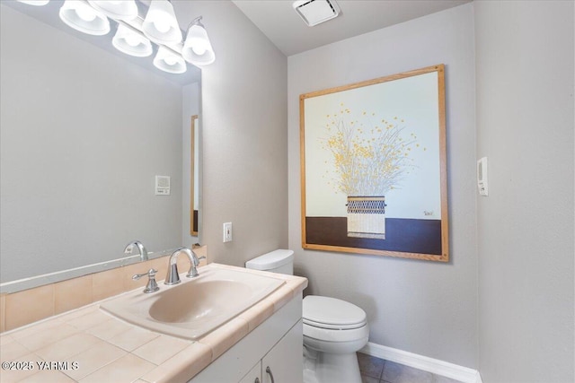 621 Friedline Rd, Yakima, WA 98908 - half bath featuring vanity and tile patterned floors