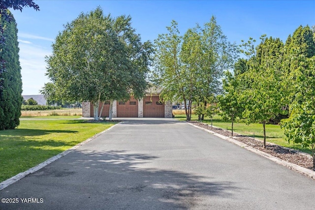 621 Friedline Rd, Yakima, WA 98908 - view of property hidden behind natural elements featuring a front lawn and driveway