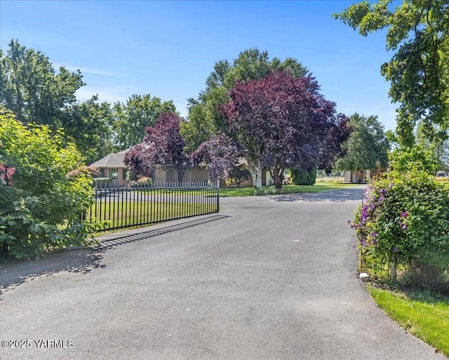 621 Friedline Rd, Yakima, WA 98908 - view of asphalt driveway with a gated entry
