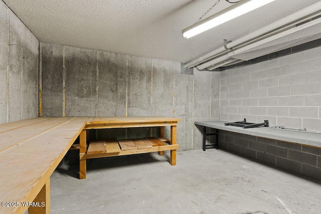 5310 W Lincoln Ave, Yakima, WA 98908 - miscellaneous room featuring unfinished concrete floors