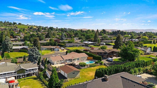 5310 W Lincoln Ave, Yakima, WA 98908 - aerial view of residential area with a mountain backdrop