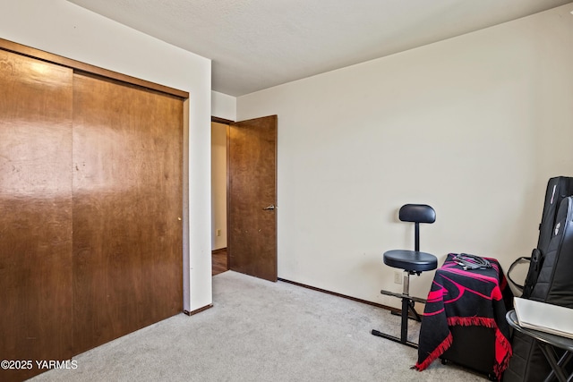 5504 Pear Butte Dr, Yakima, WA 98901 - workout area with carpet flooring and baseboards