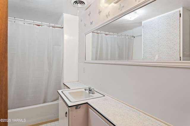 808 S 72nd Ave, Yakima, WA 98908 - bathroom featuring vanity and shower / bath combo