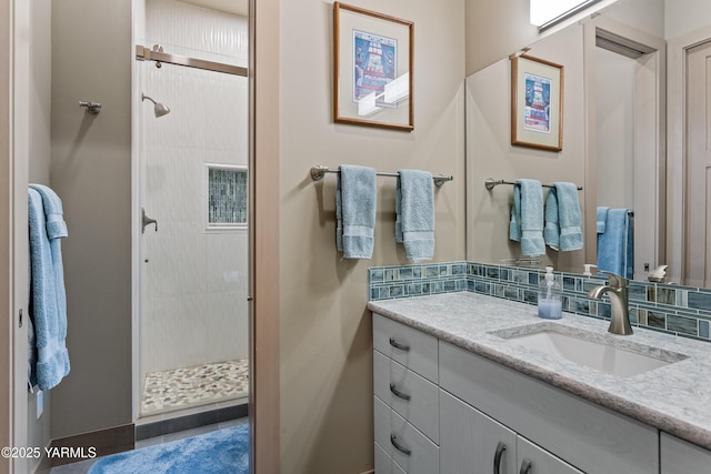 5506 Marilane St, Yakima, WA 98908 - full bathroom with vanity and a shower stall
