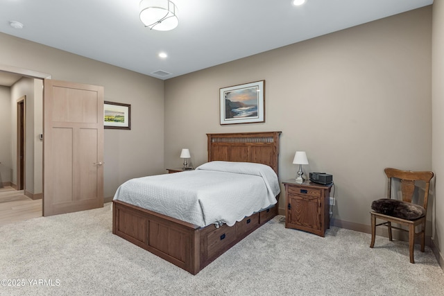 5506 Marilane St, Yakima, WA 98908 - bedroom with light carpet and recessed lighting